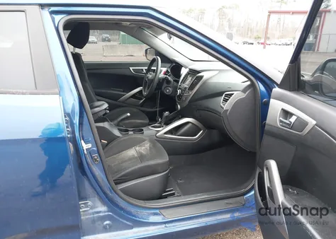 2016 Hyundai Veloster from USA, damaged, VIN KMHTC6AD7GU285495